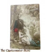 France - WW1 Postcard pour L'Humanite !