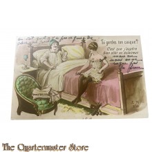France - Postcard 1915 Tu gardes ton casque ?