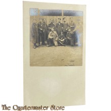 Photo 1918 Gruppe Deutsche Soldaten 64  IR 9. Batterie