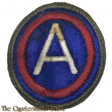 Mouwembleem 3rd Army (Sleeve patch 3rd Army green backing)