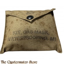 US Army WW2 Kit, gas mask, waterproofing , M1