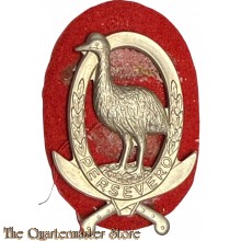 Papoea Vrijwilligers Korps (PVK) pet/hoed embleem. Nieuw Guinea 1961-1962