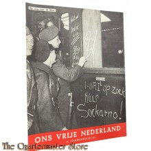 Tijdschrift Ons Vrije Nederland 5e jaargang No 22 1945
