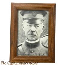 Framed signed photo General officer Mason Mathews Patrick (Army Air Service)