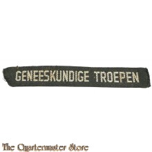 Straatnaam Geneeskundige troepen