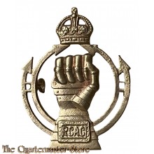 Cap badge Canadian Royal Armoured  Corps WW2