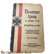  Deutscher Sang in großer Zeit. Kriegsklänge von 1914.