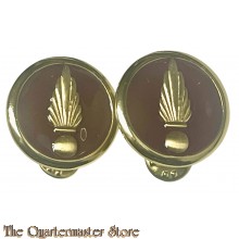 France - collar badges Service santé (centre technique administrative)