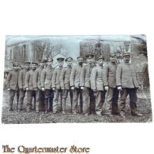 Postkarte/Photo 1915 12 Deutsche Soldaten 
