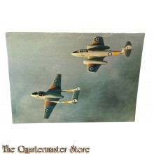 Ansicht The Royal Air Force Central Flying School 'Vintage Pair' Based at RAF Leeming DH.115 Vampire T.11 Gloster Meteor T.7