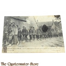 France - Postcard 1917 Convoi de Prisonniers allemands après la bataille de NEUVILLE-ST-VAAST 