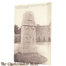 France - Postcard WW1 PAIMPOL (C-du-N) - Monument élevé à la mémoire du regretté Barde Breton Théodore Botrell 