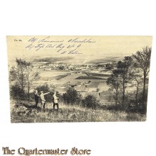Photo 1917 Deutsche Soldaten auf einem Hugel 
