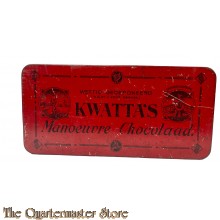 Rantsoen blik,  Kwatta manoeuvre chocolaad