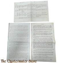 Documents fort Benning Georgia Officers Candidate Course sept 1942 