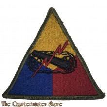 Mouwembleem US Armored Forces green back (Sleevebadge US Armored Forces)