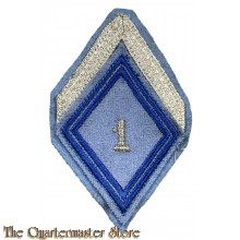 France - sleeve patch chevron No 1 and silver