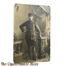 Postkarte Studio 1916 photo Deutscher Soldat in uniform 