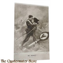 France - Postcard 1914 En Alsace