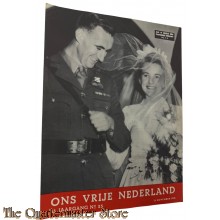 Weekblad “Ons vrije Nederland” 5e Jrg no 25 , 24 November 1945