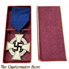 Treuedienst Ehrenzeichen 25 Jahre in dose  (Boxed Twenty-five Years Faithful Service medal)