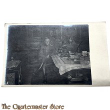 (Feld) Postkarte/Studiophoto 1914 2 Deutsche Offiziere 