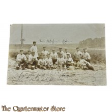 Postkarte/ Photo 1903 Deutscher Soldaten Essen 