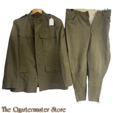 WW1 US Army tunic with breeches corporal Hospital Corps (named)