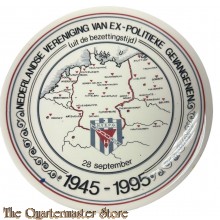 Wandbord Vereniging van (ex) politieke gevangenen 1945-1995 NVEPG