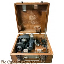 Original U.S. WWII USAAF Fairchild A-10 Bubble Sextant in Transit Chest with Accessories