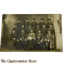 Postkarte/ Photo 1911  group of German NCO's posing 