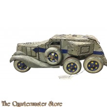 1930s Japan tin windup Armored Car