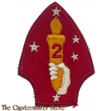 Mouw embleem 2e Marine Division (Sleeve patch 2nd Marine Division)