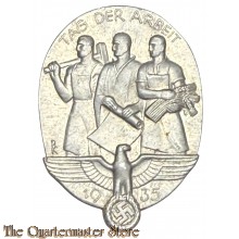 Spende abzeichen Tag der Arbeit 1935  (Tinnie Tag der Arbeit 1935)