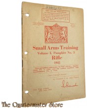Manual small arms training Pamphlet no 3 vol 1 Rifle