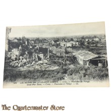 France - Postcard 1917 Crouy. — Panorama du Village