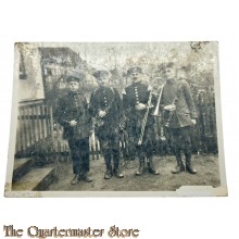(Feld)postkarte 1914 4  Deutsche Militairmuziker