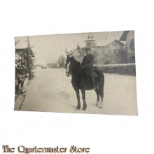 Postkarte/ Photo 1916 , Deutscher Kavalerie Soldat