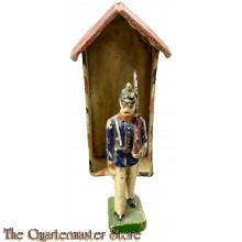 WK1 Wachhaus mit Soldat (WW1 German guardhouse with soldier)