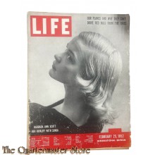 Magazine LIFE Febr 25, 1952. (Korea period) 