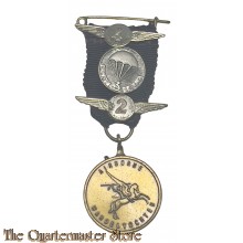 Medaille Airborne Wandeltocht politie Renkum 4x gelopen