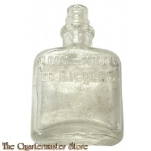 France - WW1 small bottle  alcohol de menthe de ricoles 
