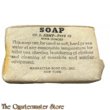 WW2 US Army Soap 100-A type II (Zeep US Army No 100-A type II)