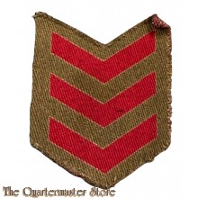 Service chevrons 3 years oversea (Mouwembleem 3 jaar dienst) canvas