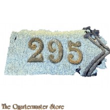 France - WW1 Collar tab 295 Regiment  