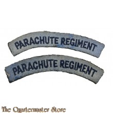 Set WW2 Unit designation strips Parachute Regiment 