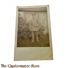 (Feld) Postkarte 1916 Soldat mit Seitengewehr und Portepee