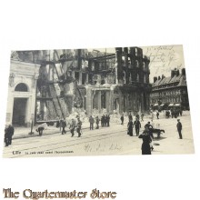 France - Postcard 1916 Lille Le café Jean avant l'écroulement