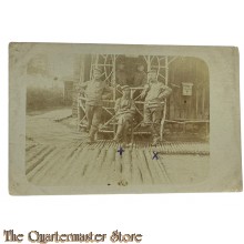 (Feld)postkarte 1916 3 Deutsche Soldaten