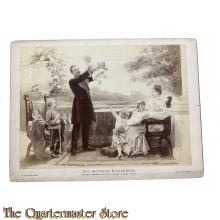 Photo DAS DEUTSCHE KAISERHEIM. Das Original befindet sich im Besitz des Verlegers A. Tonger in Berlin.